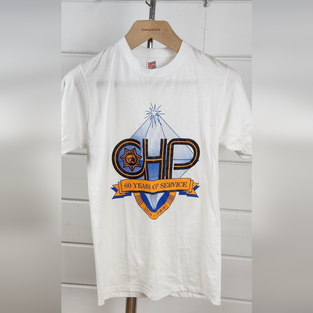 Vintage 80's chp single stitch t shirt